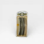 Bachmann Scale E-z Track 11.25 Curved 6PCS Nickel Silver #44801 New. Fixed Price $24.00.
