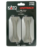 Kato #2-142 Ho Scale Rerailer Unitrack 123MM (4 7/8") Code 83 Sections. Fixed Price $13.95.