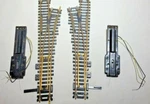 Ho Scale Atlas #4 Custom-line Switches Right & Left Turn W/ Motors, A+a+. Fixed Price $35.99.