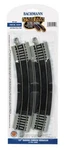 BAC44529 Bachmann 18" Radius Curved Track-ho Scale-new!. Fixed Price $16.99.