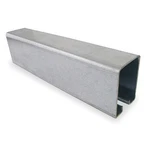 Manufacturer Varies Steel Track, 8 Ft L, 3/4 W, 2 1/4 In H, 450 Lb Weight. Fixed Price $90.64.