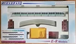 E-r Models Monorail Green Stripe #4901 Ho Scale Complete -- New Read. Fixed Price $265.00.