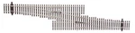 Walthers Track 948-83074 Ho Code #5 Crossover Right. Fixed Price $59.99.