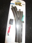 Left Hand #4 Electric Switch W/steel Rail/black Base By Bachmann Ez Track. Fixed Price $17.50.
