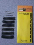 Atlas Gauge 1/2" - 9 3/4" Radius Track #2511 6 Sections Ts. Fixed Price $9.99.