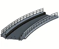 Marklin 74613 Ho Scale Curved Ramp Element For Series Track. Fixed Price $22.45.