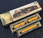 Kato Up Big Boy Excursion Set Scale 1264014 1764015 106085 2- Locos Tenders. Fixed Price $461.95.