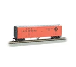 Ho Bachmann #17928 Erie Lackawanna #5029 - Ft Steel Reefer. Reduced Price!!. Fixed Price $12.50.
