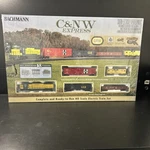 Bachmann Ho Scale C&nw Express Train Set New Packaging, Never Opened. Fixed Price $150.00.