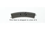 Piko #55411 Box Of 6 Roadbed A-track Curved Track, R1 14.2"/30 (ho-scale). Fixed Price $21.54.