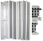 6PC Quik-clik Tyco Ho Slot Car 15" Straight Track Gray R/r Graphics Unused 5838T. Fixed Price $16.99.