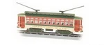Bachmann 61085 Christmas Brill Trolley. Fixed Price $58.22.