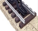 Gargraves 300-BK Track&bumper. Fixed Price $16.25.