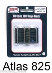 Ho Scale Atlas 825 Code 100 1.5" Straight Track (4) Pcs.. Fixed Price $6.38.