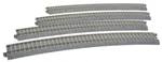 Kato Ho Superelevated Easement Curve W/concrete Ties Unitrack 28-3/4 2-242. Fixed Price $25.98.