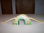 Maxim Wooden Train Mountain Tunnel Bridge Fits Brio Imaginarium Thomas Track. Fixed Price $20.00.