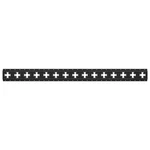 60 In Matte Black X-track Rail 1 Pack. Fixed Price $43.59.