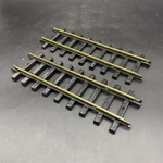 New Bright Holiday Express 2 Pcs Straight Track Fits 384 385 386 387 Scale. Fixed Price $24.99.