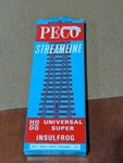 Peco Streamline #SL-93 Ho/oo Nickel Silver Short Crossing Nos. Fixed Price $14.95.