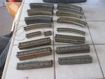 Lot Of 58 Pieces Marklin Ho Scale Track For Model Train Railroad. Fixed Price $64.99.