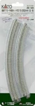 Kato Scale Unitrack 315/282MM 12 3/8 11 Radius 45 Curve Easement 20-184. Fixed Price $12.54.