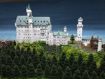 Z Scale Neuschwanstein Castle Layout For Classic Marklin Trains Ready To Run. Fixed Price $850.00.