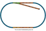 Piko 55366 Ho Scale Roadbed For Track Sets +. Fixed Price $43.99.