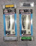Atlas Scale #2700 & #2701 Remote Switches And 4 Cars. Fixed Price $45.00.