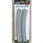 Kato 2-252 Rail Curve / Track Concrete Tie Easment R790 22.5 2PCS Ho. Fixed Price $17.20.