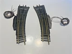 H0 Scale, Fleischmann 6046 L/r Switches With Motor 1:87, Excellent Condition. Fixed Price $31.40.
