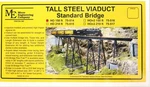 Micro Engineering Ho 150 Ft. Tall Steel Viaduct, Standard Bridge (75-514). Fixed Price $69.95.