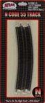 Atlas 2016 N Code 55 Track 13-3/4" Radius Curve PKG(6). Fixed Price $10.99.