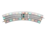 O-gauge Lionel 2025020 Lighted Fastrack O36 Curve 4-PACK. Fixed Price $64.99.