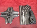 Lionel 1122 - O27 Right Remote Control Switch And Marx Crossing. Fixed Price $8.95.