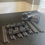 26 Power 101 Life Like Ho Scale Model Train Tracks 14 Curved 12 Straight. Fixed Price $24.87.