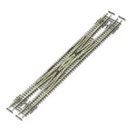 Peco SL-E383F Scale New Code 55 #6 Double Scissor Crossover Electorfrog. Fixed Price $208.61.