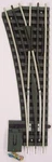 Gargraves 1146 O72 "phantom" Left Hand Remote Control Switch Turnout. Fixed Price $108.95.