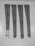 (4) Ho Shinohara Nickel Silver Switches (SS-6). Fixed Price $45.00.