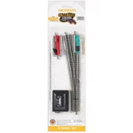 Bachmann 44859 Ez-track #6 Left-hand Turnout W/ Nickel Silver Rails Scale. Fixed Price $44.99.