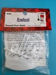 Campbell Ho Scale 1600 Row Boat, Rudders, Oars & Oarlocks New Old Stock!. Fixed Price $6.97.