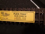 ON30 Micro-engineering #12-140 Scale Code 70 Flex Track Weathered. Fixed Price $76.99.