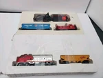 Bachmann Sante Fe Shooting Star Scale Train Set Free Shipping No Tracks. Fixed Price $69.95.
