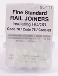 Peco SL-111 Ho Code 83 75 70 Insulated Rail Joiner 12 Pack. Fixed Price $11.35.