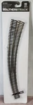 Right Hand Curved Turnout 24" & 28" Radii Code Ns Dcc Friendly Walthers 83064. Fixed Price $40.95.