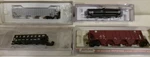 3 Atlas & 1 Bowser Scale Freight Cars That Need Repair Selling As-is. Fixed Price $29.99.