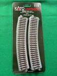 Kato Ho Scale Unitrack R550-22.5 Radius Curved R21 (4 Pcs) 2-210. Fixed Price $14.65.