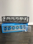 New Marklin Ho Scale 3-RAIL 1/8" Gray Truss Bridge #7262 Nos T-26. Fixed Price $19.50.