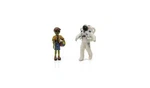 Woodland Scenics 2861 Scale Find Me Figures Cosmic Travelers PKG(2). Fixed Price $27.99.