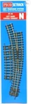 Peco New 2025 Left Hand Curved Turnout Insulfrog Code 80 Setrack ST-45. Fixed Price $43.12.
