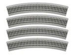 Lionel 871818010 Ho Scale Magnetrak 20" Radius Curve 4 Pack. Fixed Price $19.95.